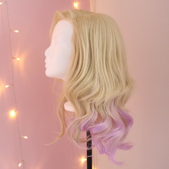 Rockstar Wigs Lace Front Merilyn Wig in Blonde to Lavender - Picture 1 of 7
